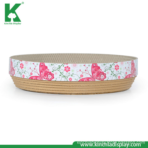 Eco-friendly Customized Round Shape Cat Scratcher Cat Accessories Supplies